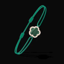 Cesare Pompanon Bracelet Fiore Di Mamma Vert